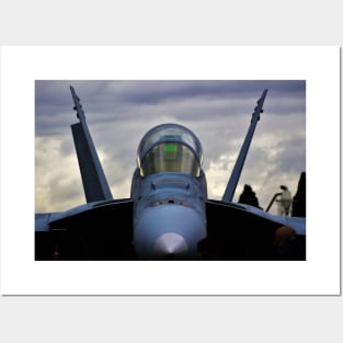 F/A-18 Super Hornet - Storm is Coming Posters and Art